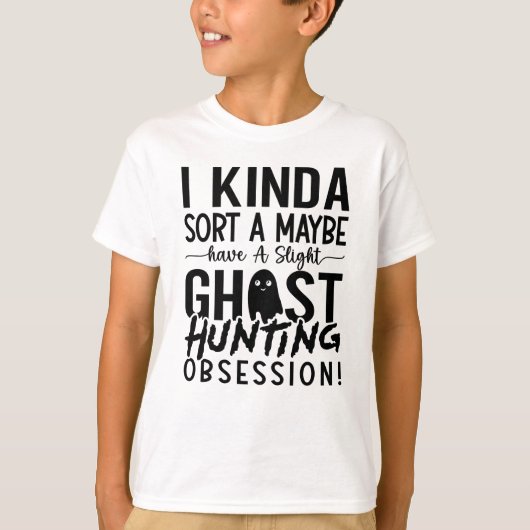 Ghost Jagd Ghost Jäger I Kinda Sora A Vielleicht T-Shirt (Vorderseite)