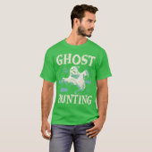 Ghost Jagd Halloween Jahreszeit Spooky Trick oder T-Shirt (Vorne ganz)
