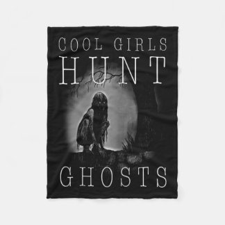 Ghost Jagd Shirt Funny Ghosthunter Girl Paranor Fleecedecke