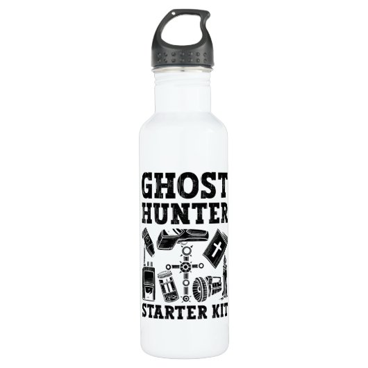 Ghost Jäger Starter Kit Paranormal Edelstahlflasche (Vorderseite)