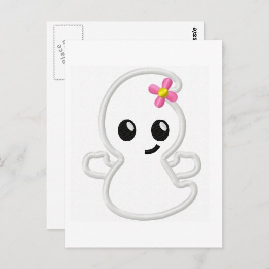 ghost.jpg postkarte (Vorne/Hinten)