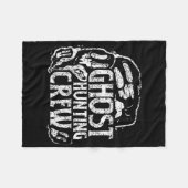 Ghost Junting Crew Ghosts Hunter Hunter Fleecedecke (Vorderseite (Horizontal))