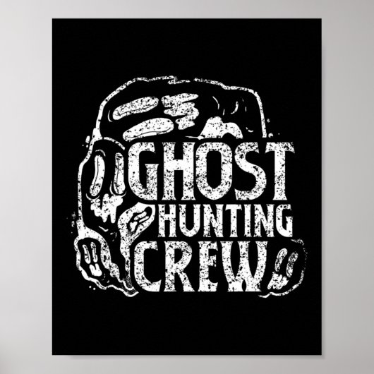 Ghost Junting Crew Ghosts Hunter Hunter Poster (Vorne)
