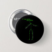 Ghost Junting Sls Camera Stick Man Novelty Spooky Button (Vorne & Hinten)
