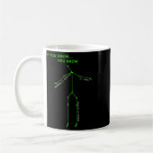 Ghost Junting Sls Camera Stick Man Novelty Spooky Kaffeetasse (Links)