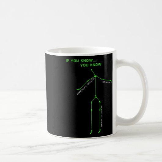 Ghost Junting Sls Camera Stick Man Novelty Spooky Kaffeetasse (Rechts)