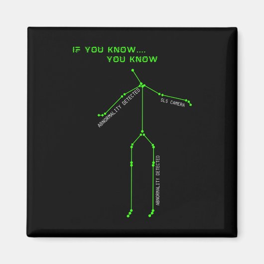 Ghost Junting Sls Camera Stick Man Novelty Spooky Magnet (Vorne)