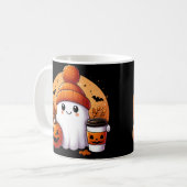 Ghost-Kaffee-Tasse mit Ghost Kaffeetasse (Vorderseite Links)
