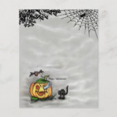Ghost , Katze , Bat and Pumpkin , Glückliches Hall (Vorderseite)