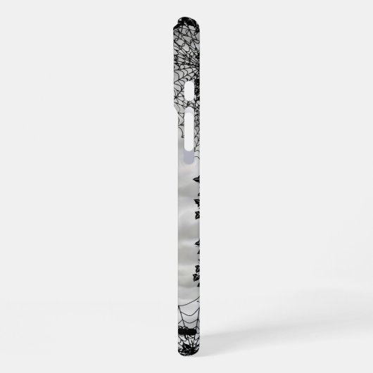 Ghost , Katze , Bat and Pumpkin , Glückliches Hall iPhone Hülle (Linke Seite)