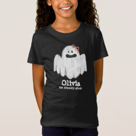 Ghost Kids T - Shirt Spooky Halloween
