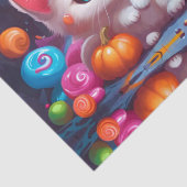 Ghost Kittens Pumpkins Candy Seidenpapier (Detail)