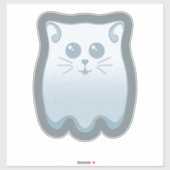 Ghost Kitty Aufkleber (Blatt)