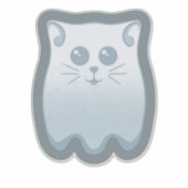 Ghost Kitty Aufkleber (Vorderseite)