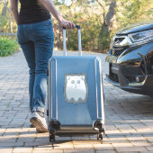 Ghost Kitty Aufkleber (Koffer Insitu)