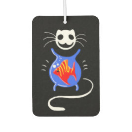 Ghost Kitty Cat Air Freshener Autolufterfrischer