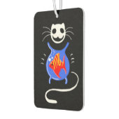 Ghost Kitty Cat Air Freshener Autolufterfrischer (Links)