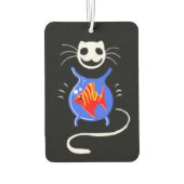 Ghost Kitty Cat Air Freshener Autolufterfrischer (Rückseite)