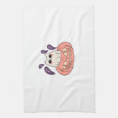 Ghost Kitty in a pumpkin Classic T-Shirt Geschirrtuch (Vertikal)