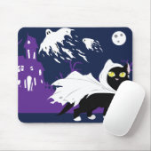 Ghost Kitty Mousepad (Mit Mouse)