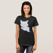 Ghost Kitty T - Shirt (Vorne ganz)