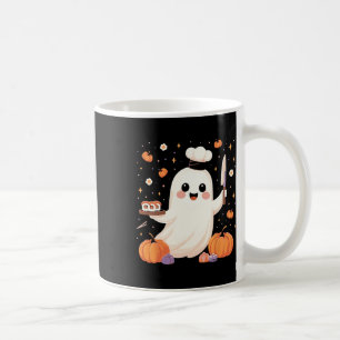 Ghost Koch mit Sushi Tray Funny Halloween Spooky Kaffeetasse