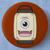Ghost Lantern Chochin obake | Japanisch Yokai Button