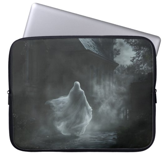 Ghost Laptopschutzhülle (Vorderseite)