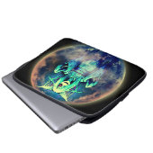 Ghost Laptopschutzhülle (Vorne Knopf)