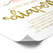 Ghost Late Night Diapers Baby Showspielzeichen Poster (Ecke)