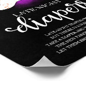 Ghost Late Night Diapers Baby Showspielzeichen Poster (Ecke)