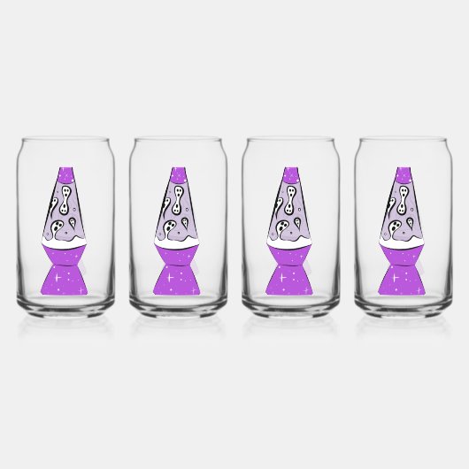 Ghost Lava Lamp Dosenglas (Hinten)