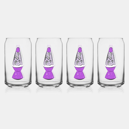 Ghost Lava Lamp Dosenglas (Vorderseite)