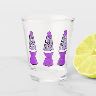 Ghost Lava Lamp Schnapsglas