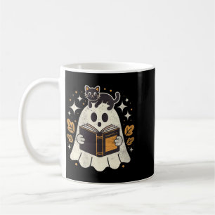 Ghost-Lesebuch Halloween-Bibliothek Schwarz für Da Kaffeetasse