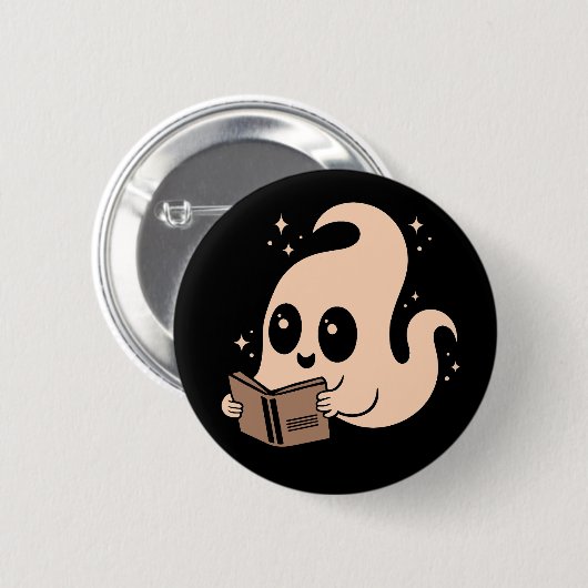 Ghost-Lesebücher Button (Vorne & Hinten)