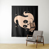 Ghost-Lesebücher Wandteppich (Beispiel)