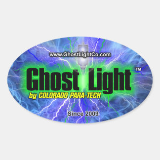 Ghost Light™ Oval Aufkleber #1