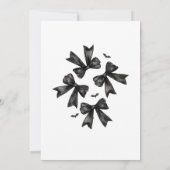 Ghost Little Boo Halloween Babydusche Einladung (Rückseite)