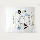 Ghost Little Boo Halloween Babydusche Hintergrund Wandteppich (Vorderseite (Horizontal))