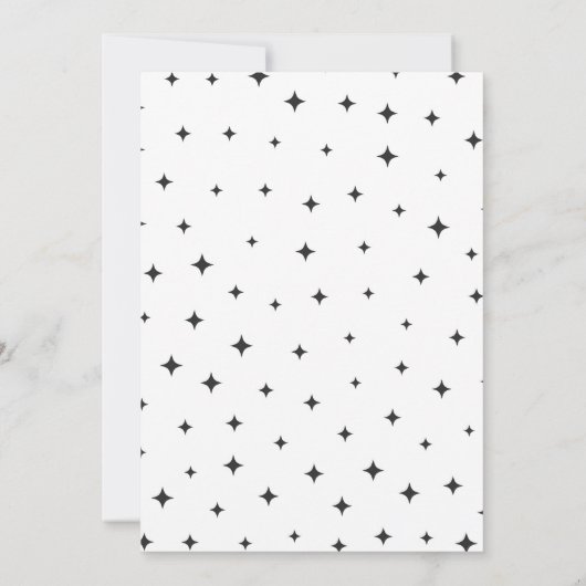 Ghost Little Boo soll Halloween Baby Dusche sein Einladung (Rückseite)