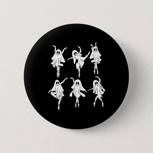 Ghost Llerinas Llet Dance Button (Vorderseite)