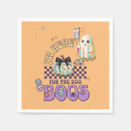 Ghost lustige Zitat Standard-Cocktail Serviette