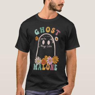 Ghost Malone Fall Saison Spooky Halloween Niedlich T-Shirt