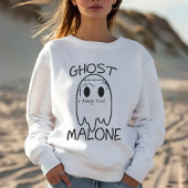 Ghost Malone Halloween Sweatshirt Niedlich Funny G