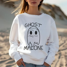Ghost Malone Halloween Sweatshirt Niedlich Funny G