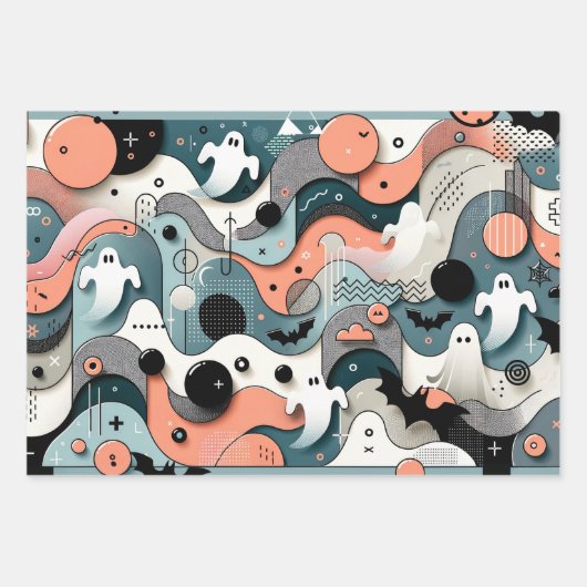 Ghost mit den meisten geschenkpapier set (Vorderseite)