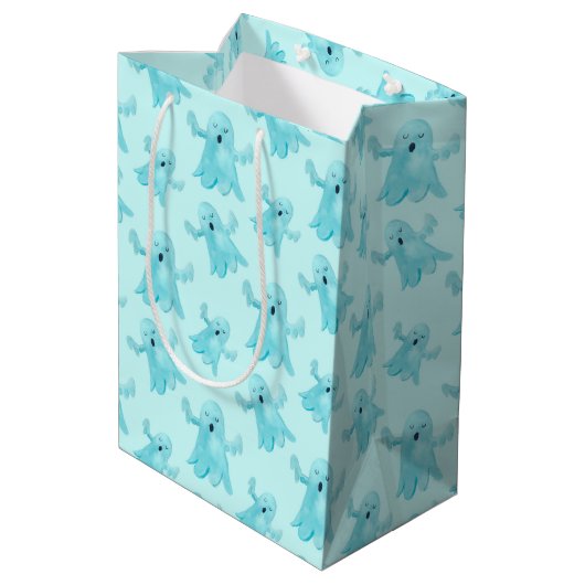 Ghost Mittlere Geschenktüte (Rückseite Schrägansicht)