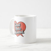 Ghost-Modus aktiviert | Humor Beziehung Schweigen Kaffeetasse (Vorderseite Links)
