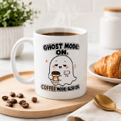 Ghost-Modus aktiviert, Kaffee-Modus auch aktiviert Kaffeetasse